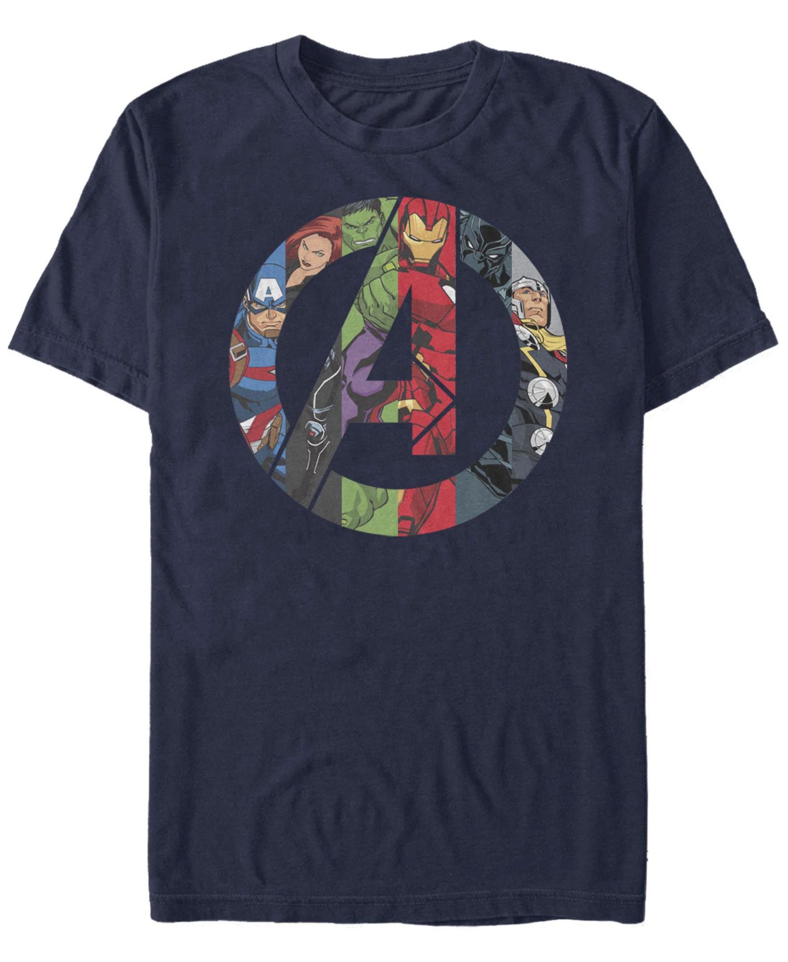 Мужская футболка Fifth Sun Avengers Heroes Icon с коротким рукавом