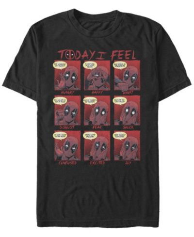 Мужская футболка Fifth Sun Deadpool Feels, с коротким рукавом