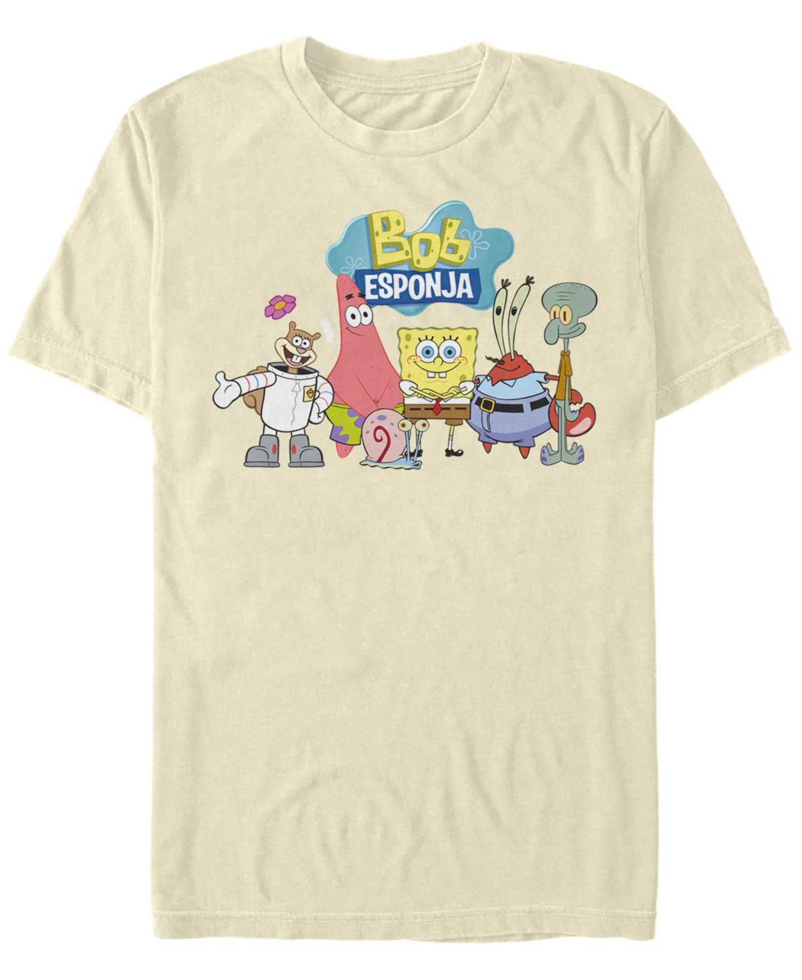 Fifth Sun Men's Esponja Group Shot Short Sleeve Crew T-shirt