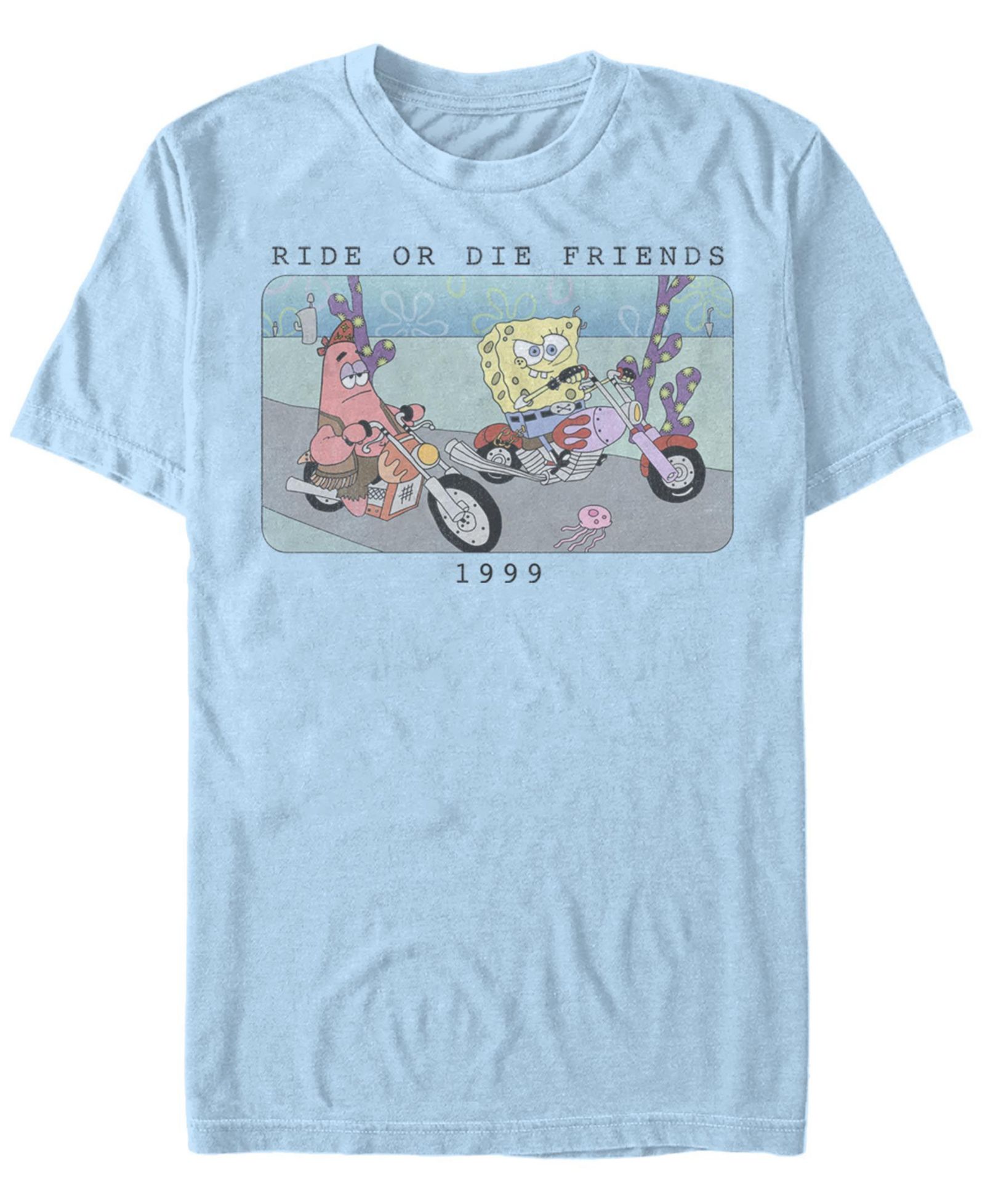 Fifth Sun Men's Moto Bob Pat Short Sleeve Crew T-shirt