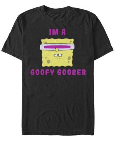 Fifth Sun Men's Goober SpongeBob Short Sleeve Crew T-shirt
