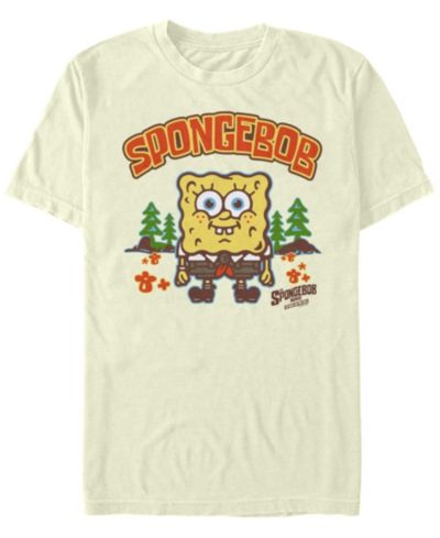 Fifth Sun Мужская детская футболка с коротким рукавом SpongeBob