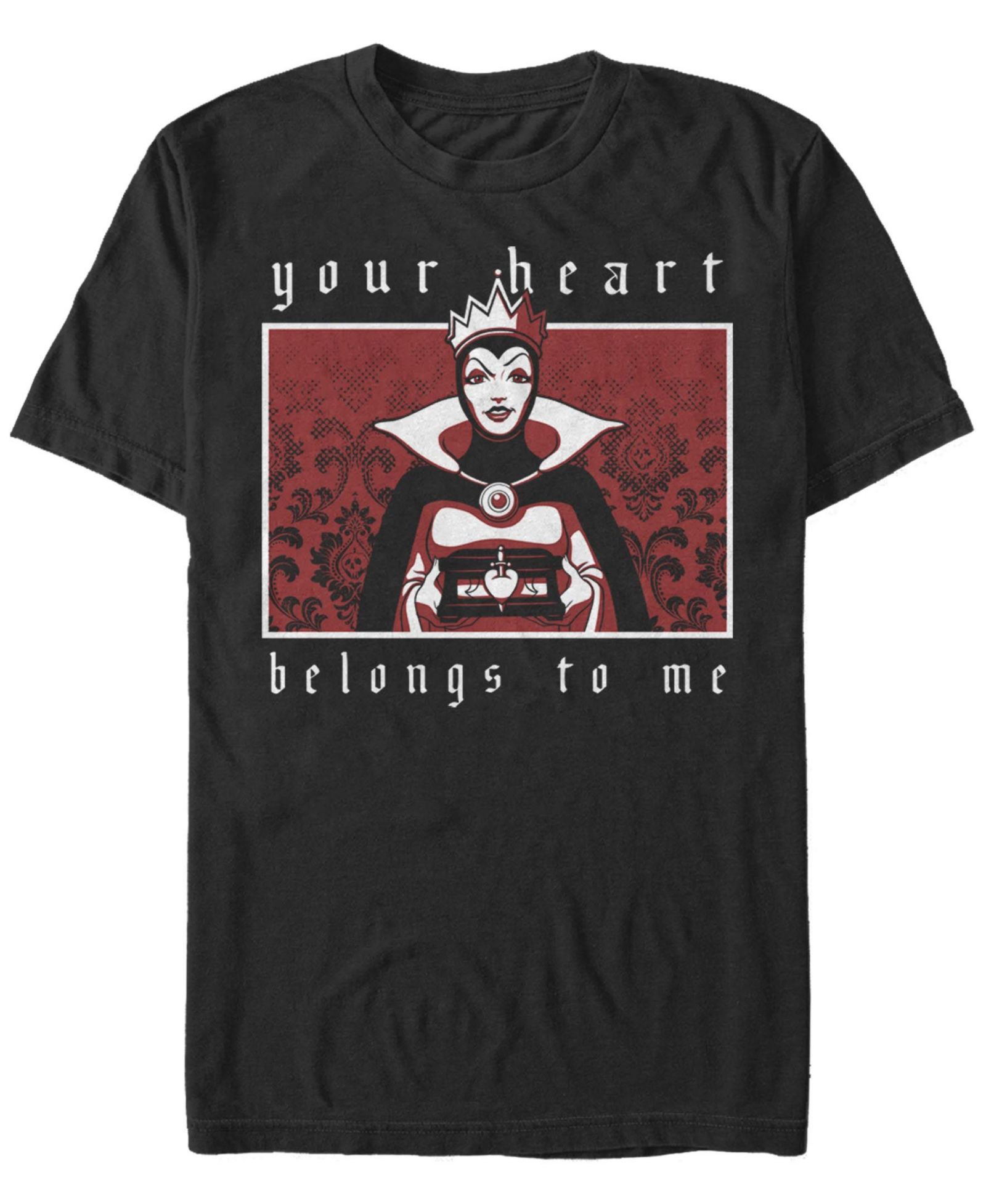 Fifth Sun Мужская футболка Evil Queen Heart Short Sleeve Crew