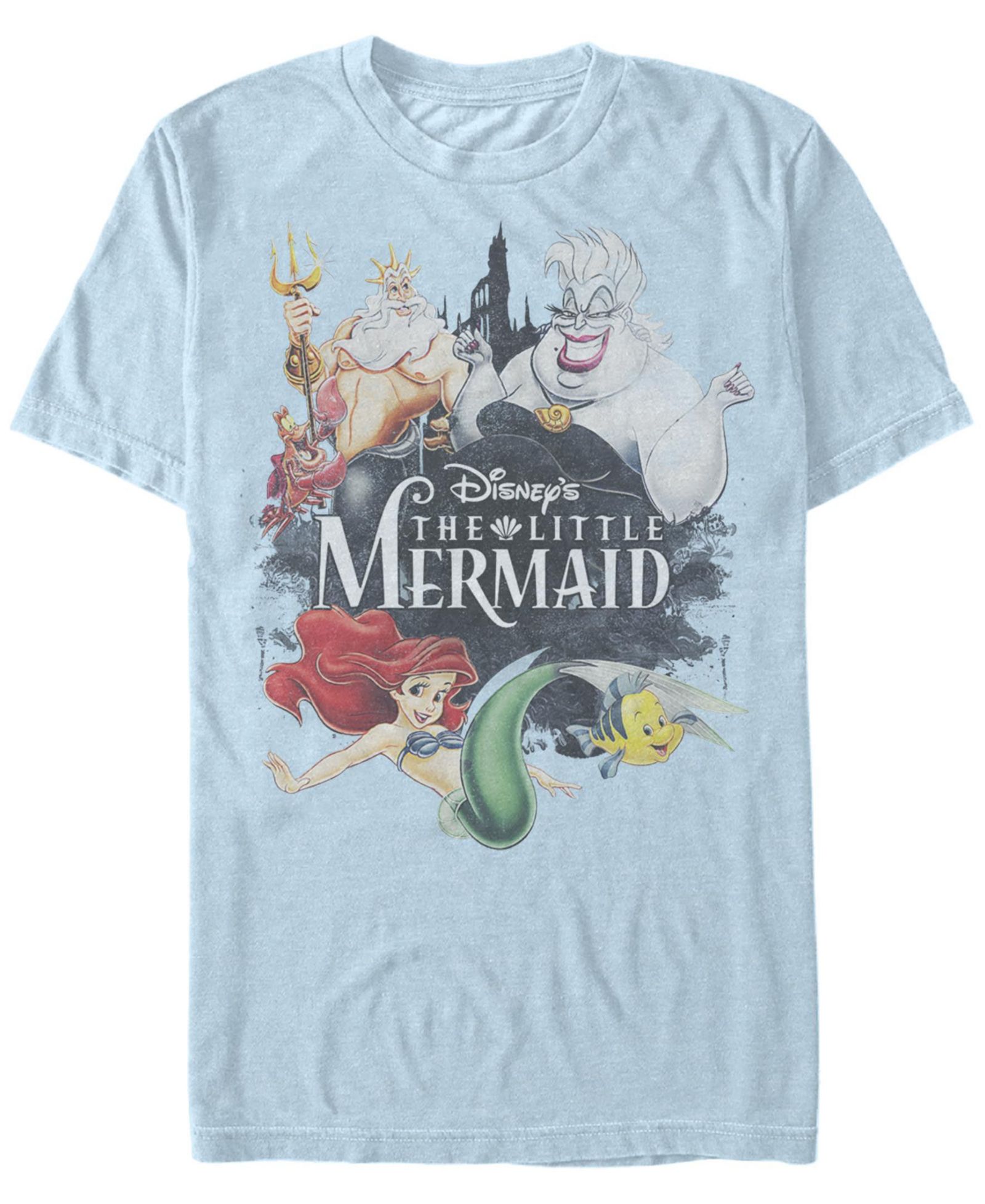 Мужская футболка Fifth Sun Men's Watercolor Mermaid Short Sleeve Crew