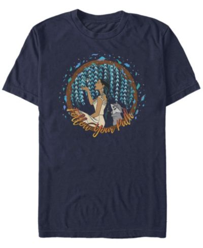 Мужская футболка Fifth Sun Pocahontas and Meeko с коротким рукавом