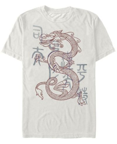 Мужская футболка Fifth Sun Line Mushu Dragon с коротким рукавом