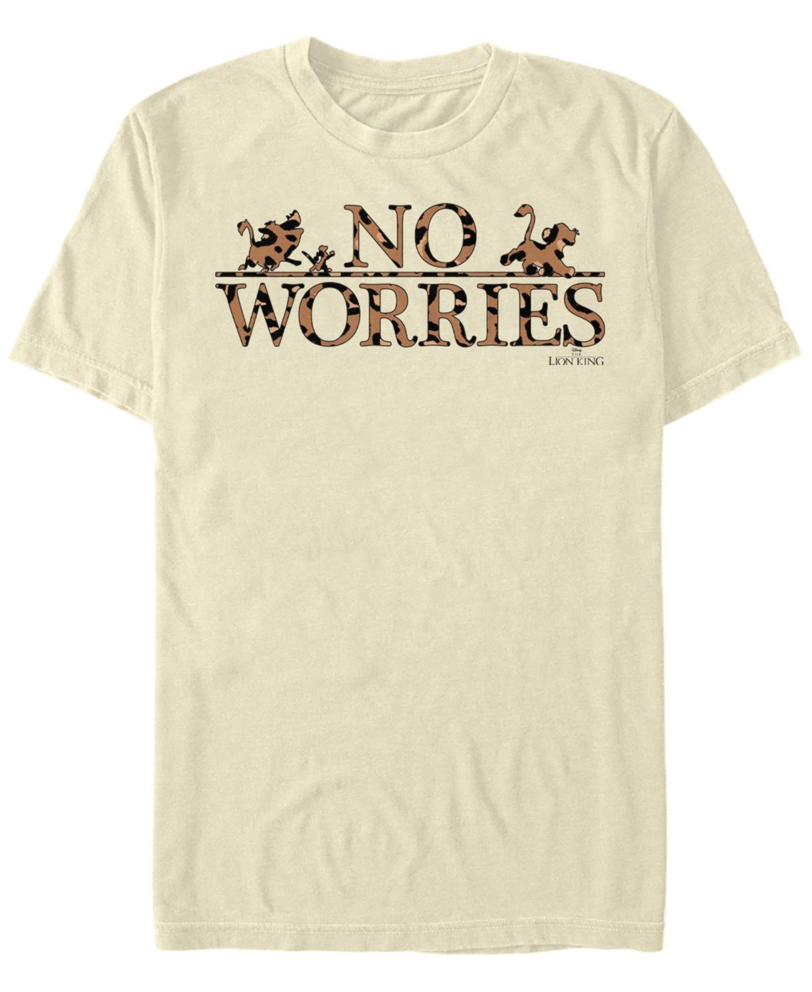 Мужская футболка Fifth Sun No Worries Leopard Short Sleeve Crew