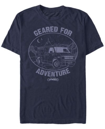 Мужская Футболка Fifth Sun Geared for Adventure Short Sleeve Crew