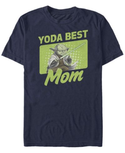 Fifth Sun Мужская футболка Yoda Best Mom, короткий рукав