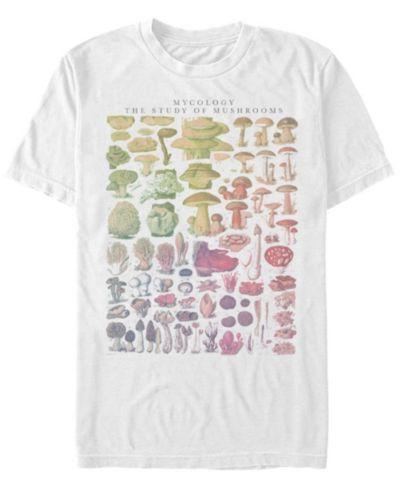 Fifth Sun Мужская футболка с коротким рукавом Mushroom Studies
