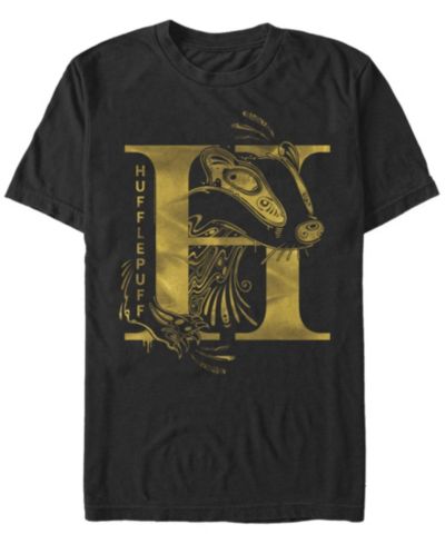 Fifth Sun Мужская футболка Hufflepuff с коротким рукавом