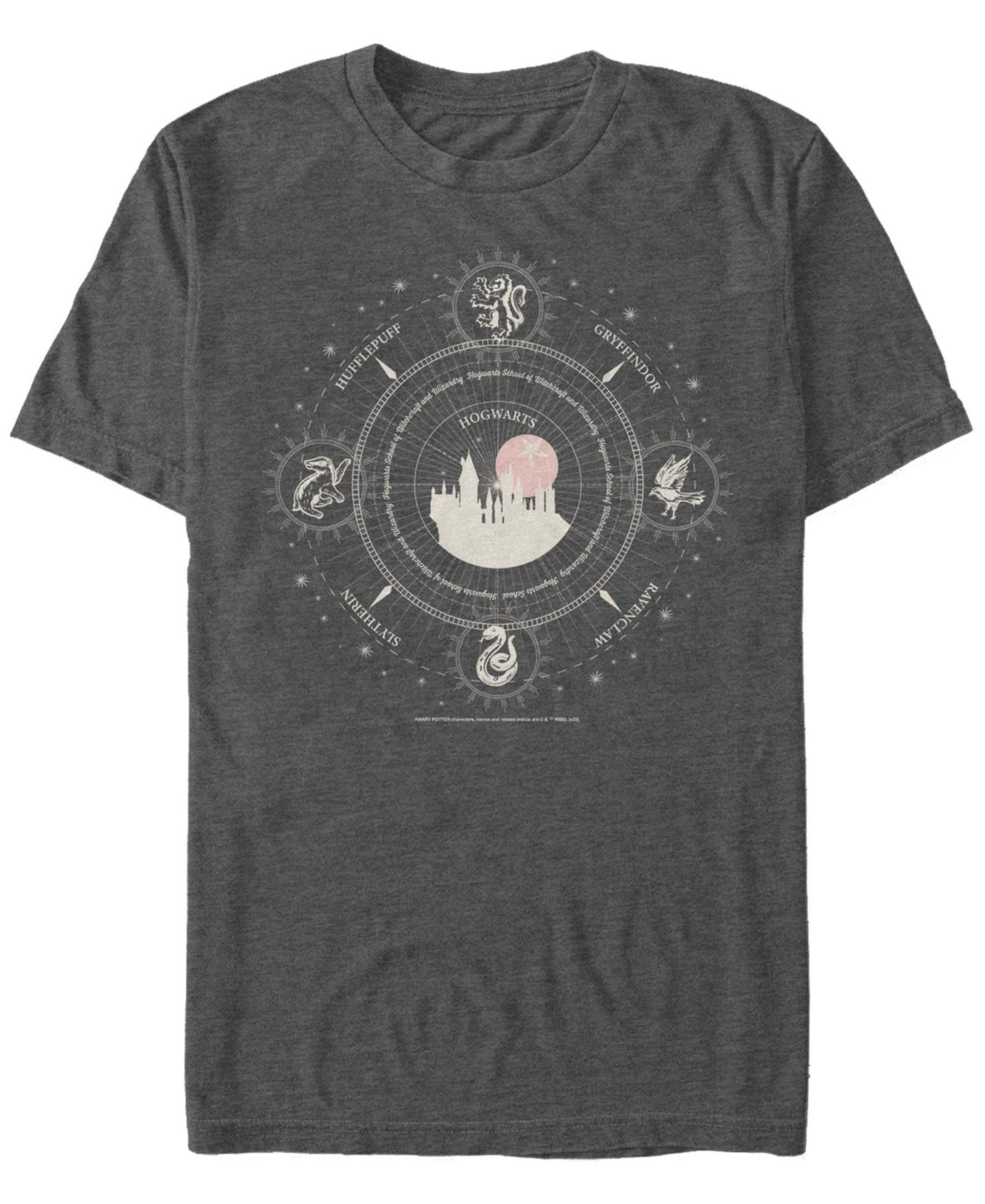 Fifth Sun Men's Celestial Houses Short Sleeve Crew T-shirt