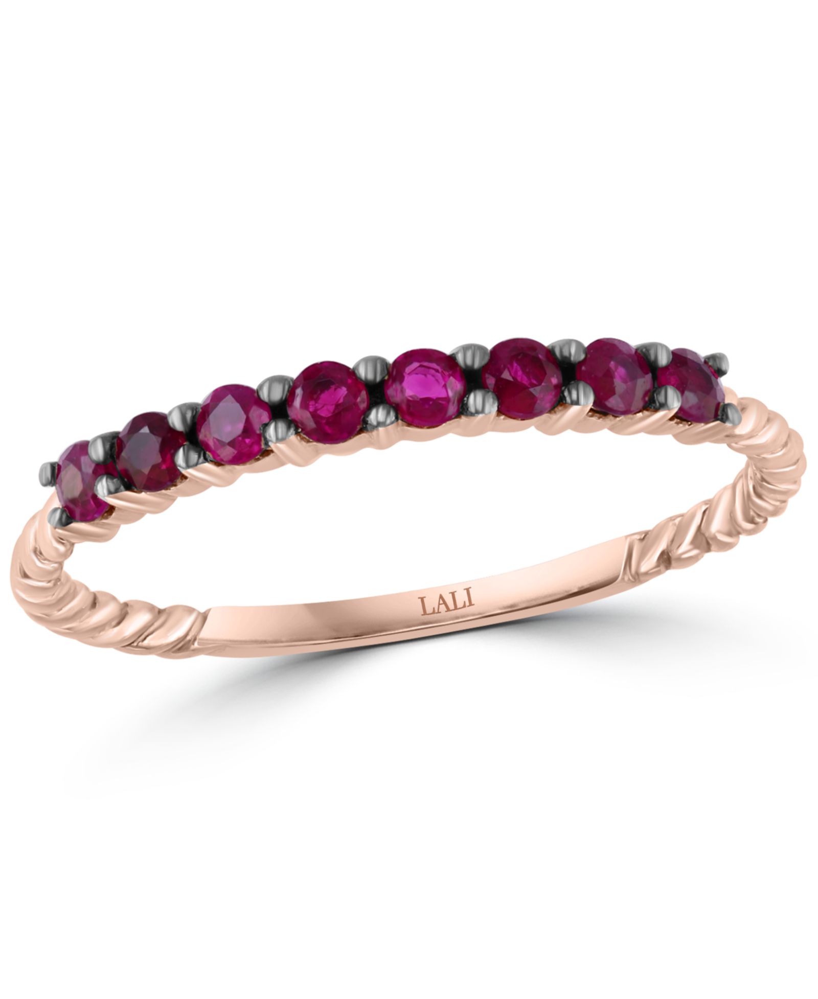 Sapphire Stack Ring (1/3 ct. t.w.) in 14k White Gold (Also available in Ruby or Emerald)