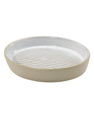 Керамическая мыльница Avanti Drift Lines Textured Ribbed