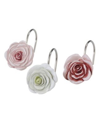 Avanti Spring Garden Peony 12-Pc. Shower Curtain Hooks