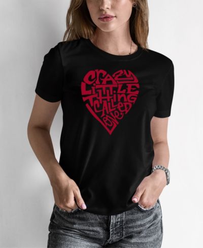Женский Word Art Crazy Little Thing Called Love T-Shirt