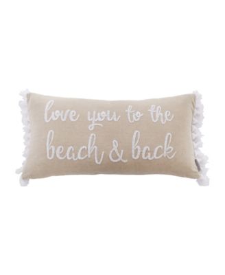 Декоративная подушка Levtex Home Baby Boho Bay Beach and Back, 12" x 24"