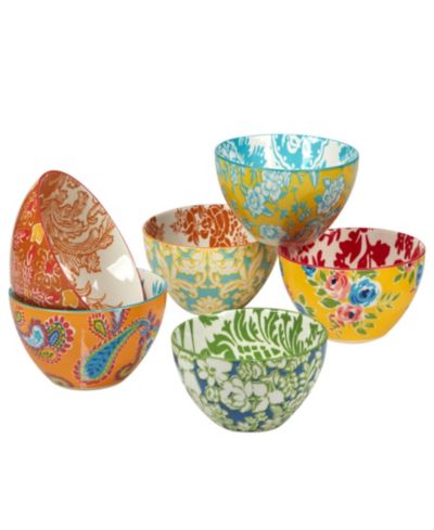 Набор универсальных чаш Damask Floral, 6 шт.