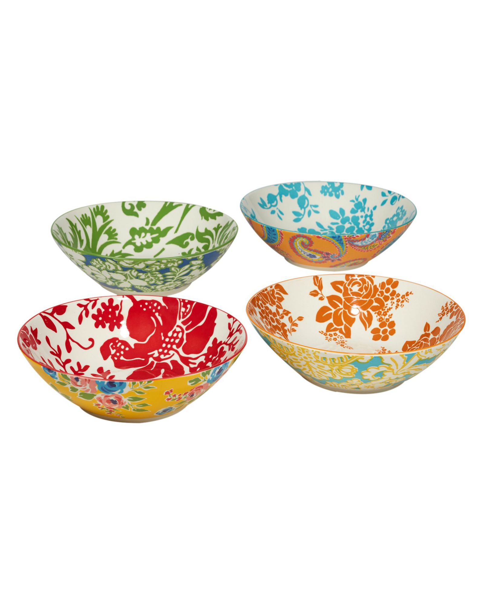Набор суповых чаш Damask Floral, 4 шт.