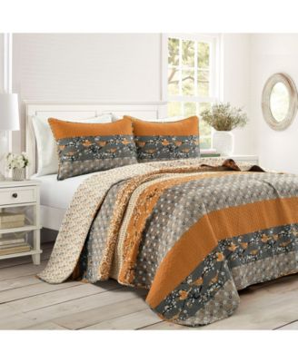 Комплект покрывала Lush Décor Royal Empire 3 Reversible Piece, Full/Queen