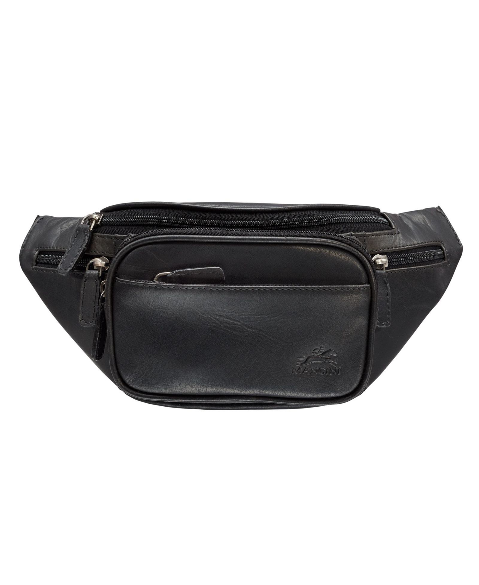 Mancini Men's Classic Waist Bag