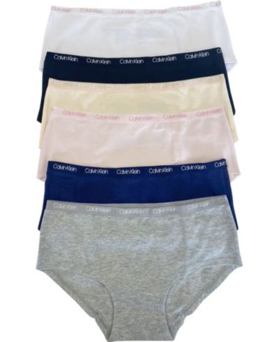 Детский набор хлопковых трусиков Calvin Klein, 6 шт.