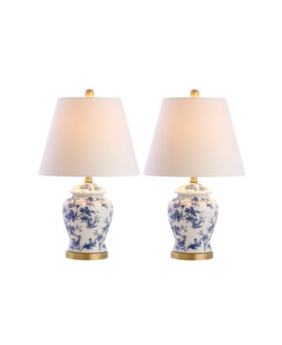 Jonathan Y Настольная лампа Penelope Chinoiserie, комплект из 2 шт.