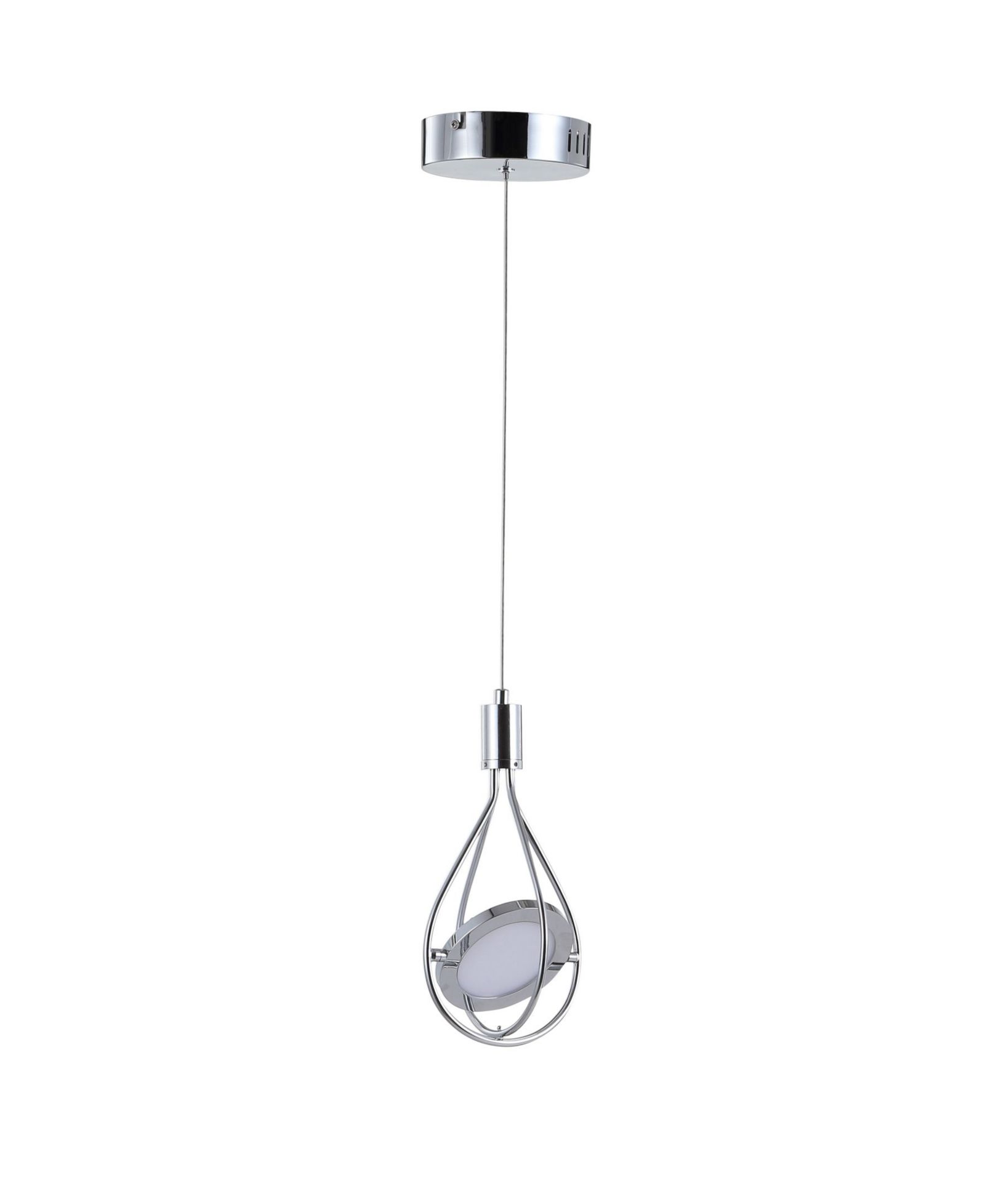 Orion Adjustable Modern Integrated 1-Light Cluster LED Metal Pendant