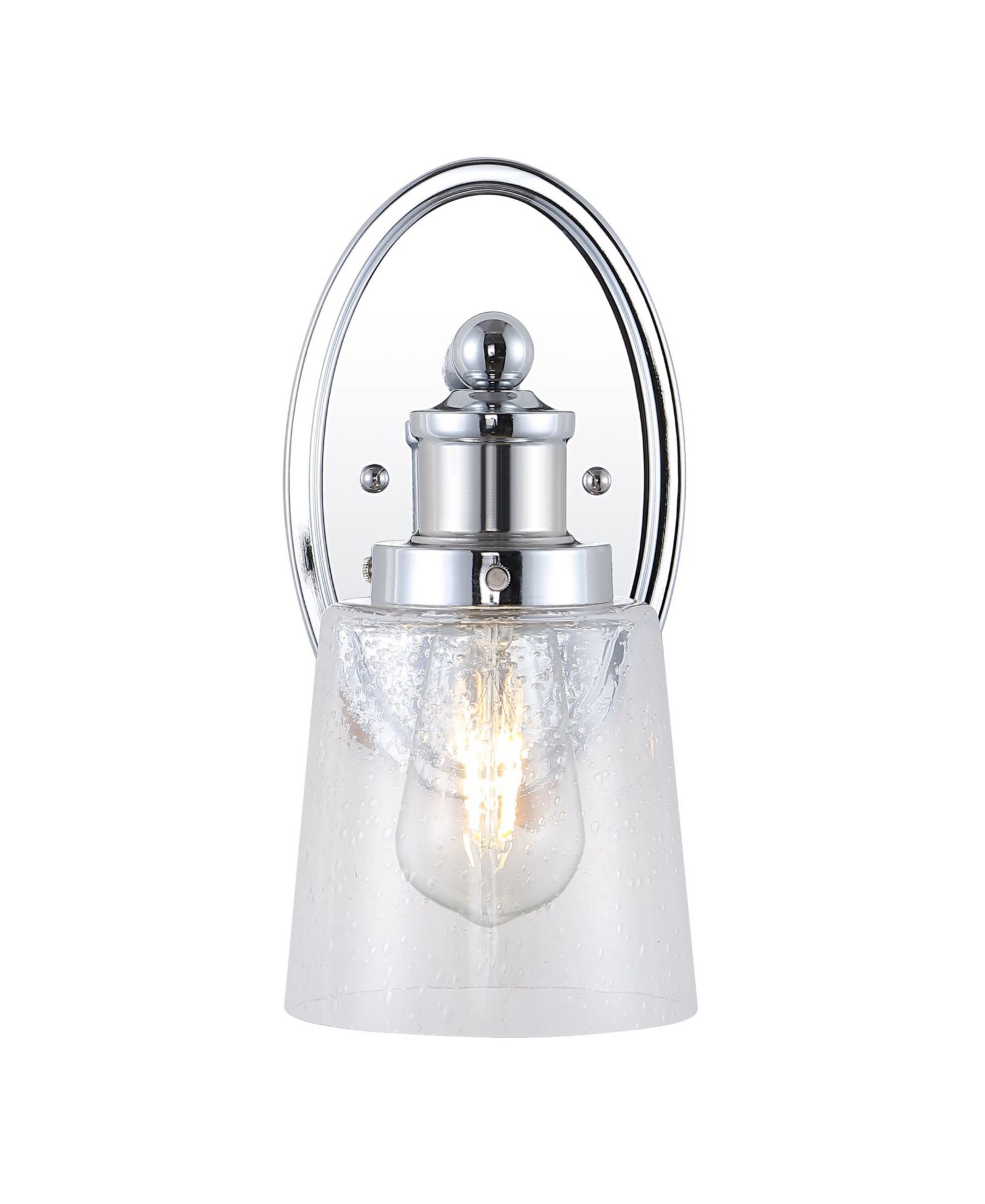 Beverly 1-Light Glass Classic Cottage LED Vanity Light