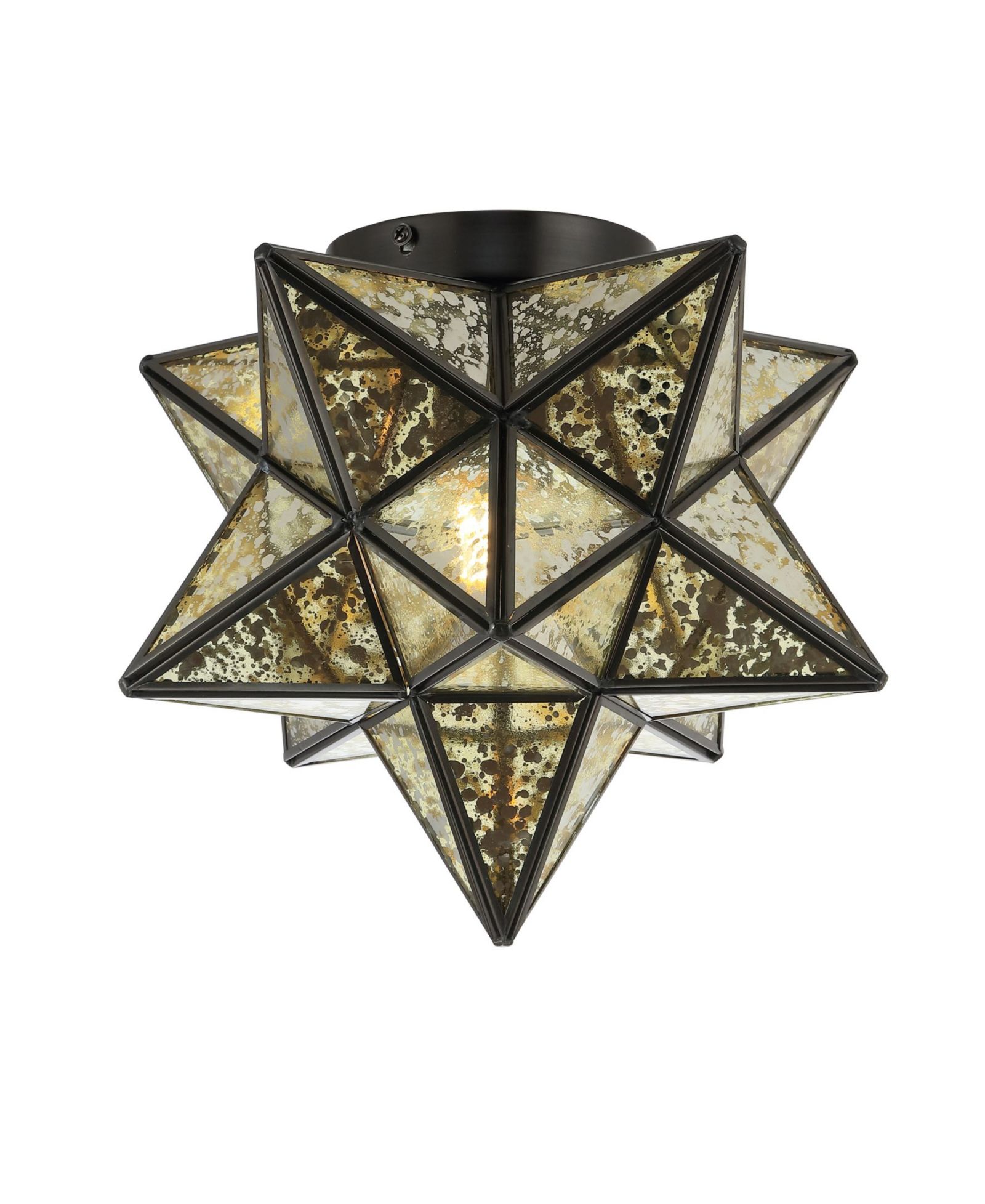 Stella Moravian Star LED Flush Mount