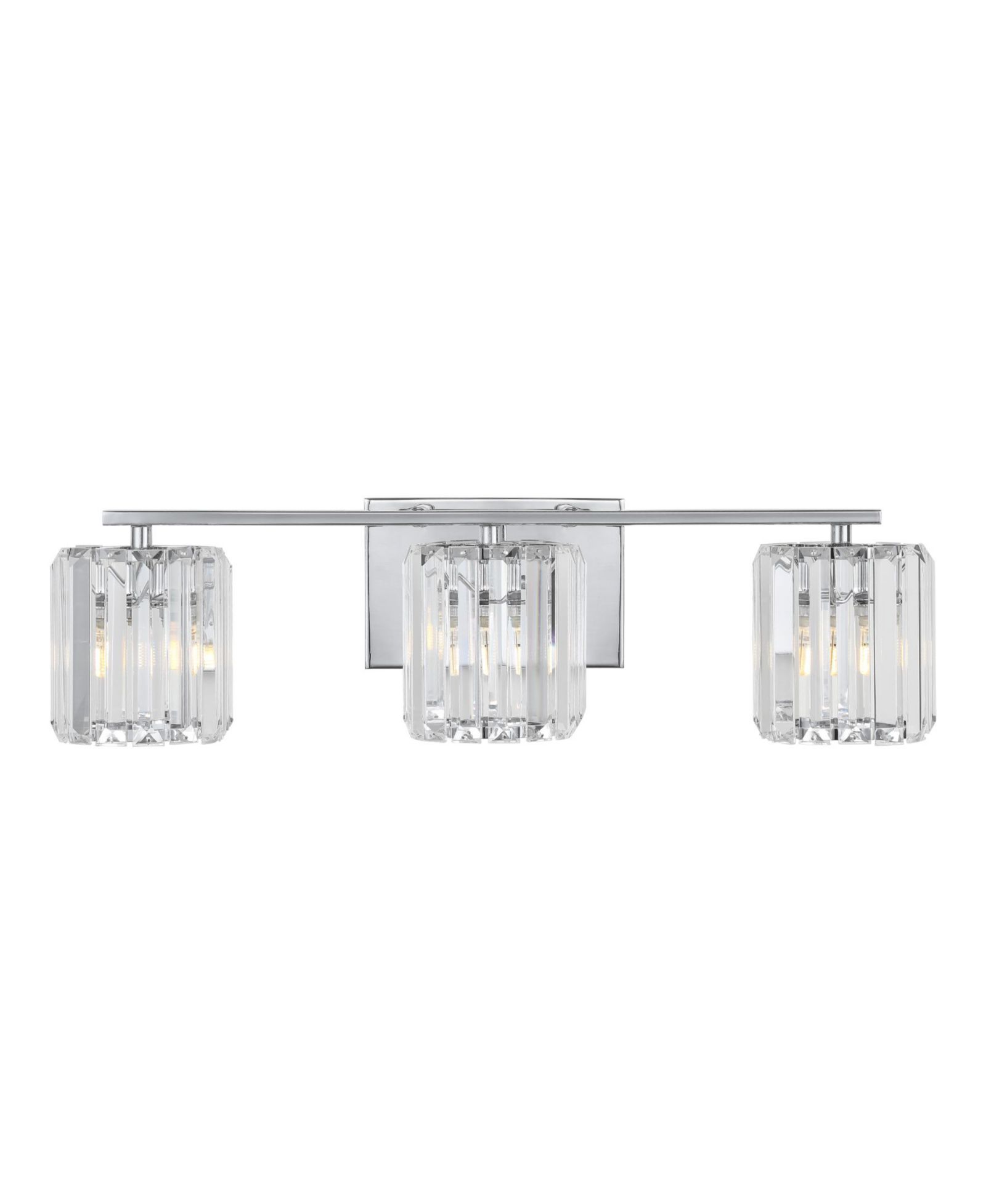 Coco Prism Vintage-like 3-Light Classic Glam LED Vanity Light