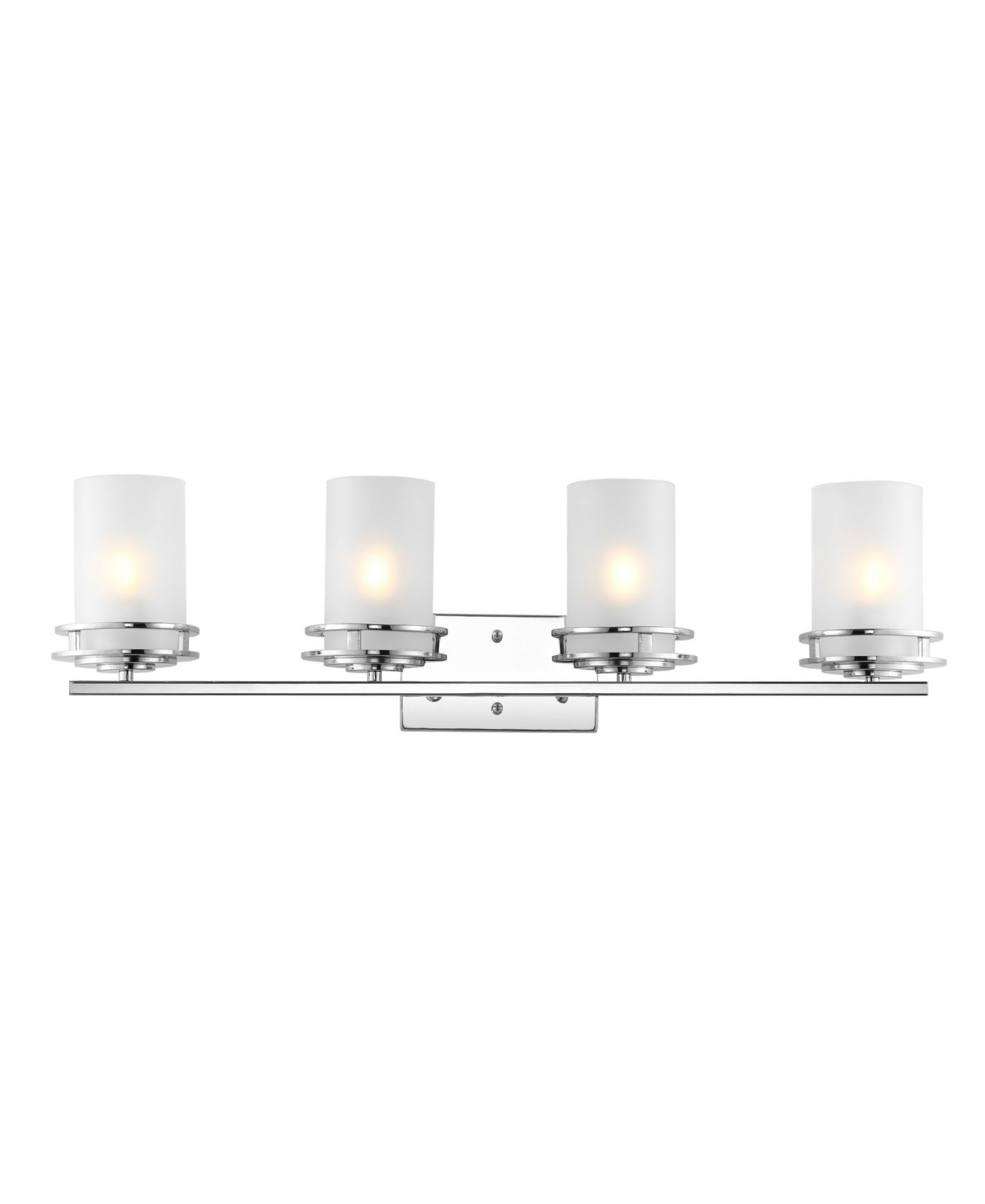 Fairfax 4-Light Contemporary Glam LED Vanity Light