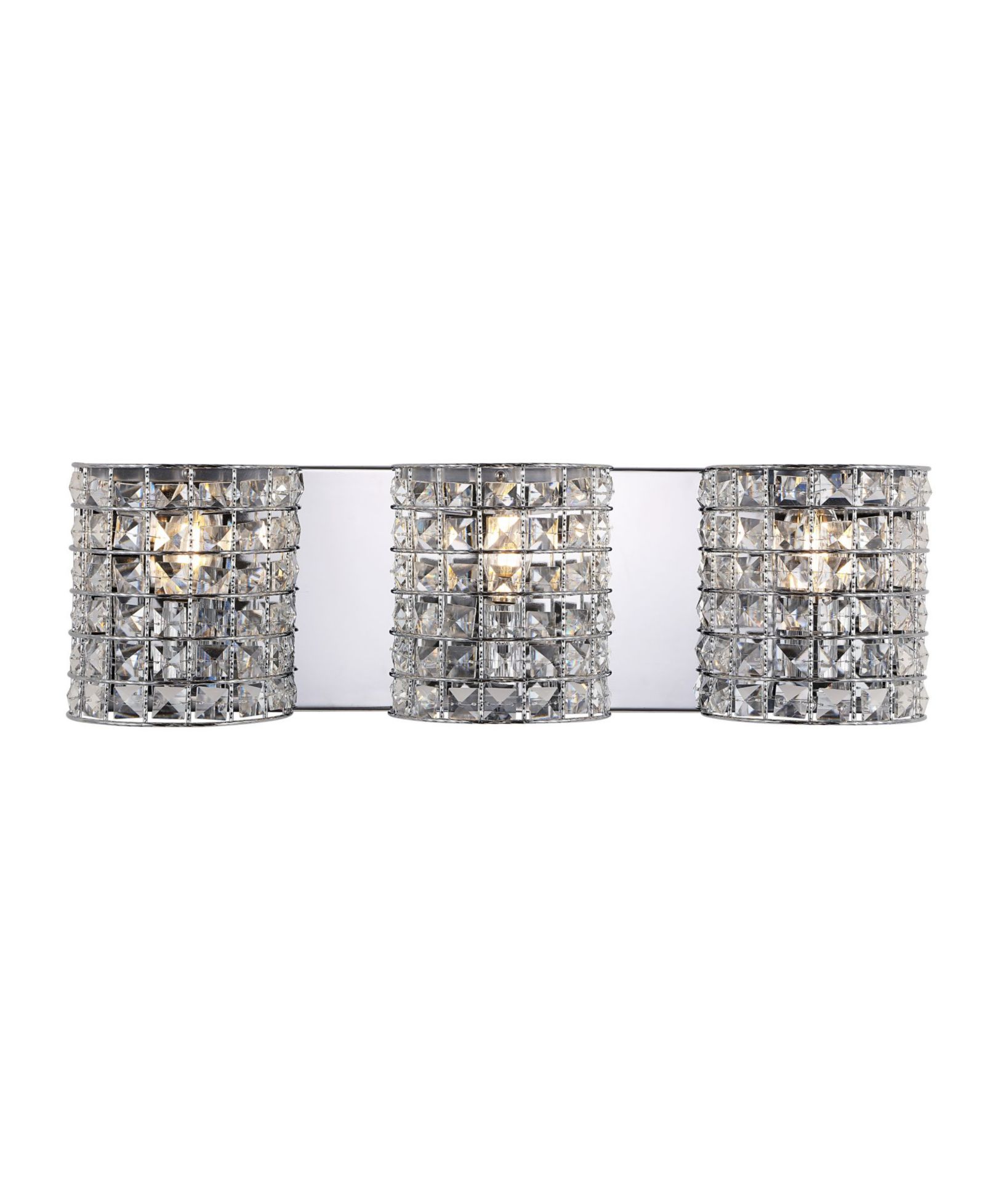 Clara Deco 3-Light Classic Glam LED Vanity Light