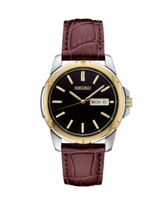 Seiko Men's Two-Tone Stainless Steel Dial Bracelet Watch, 39.6mm
