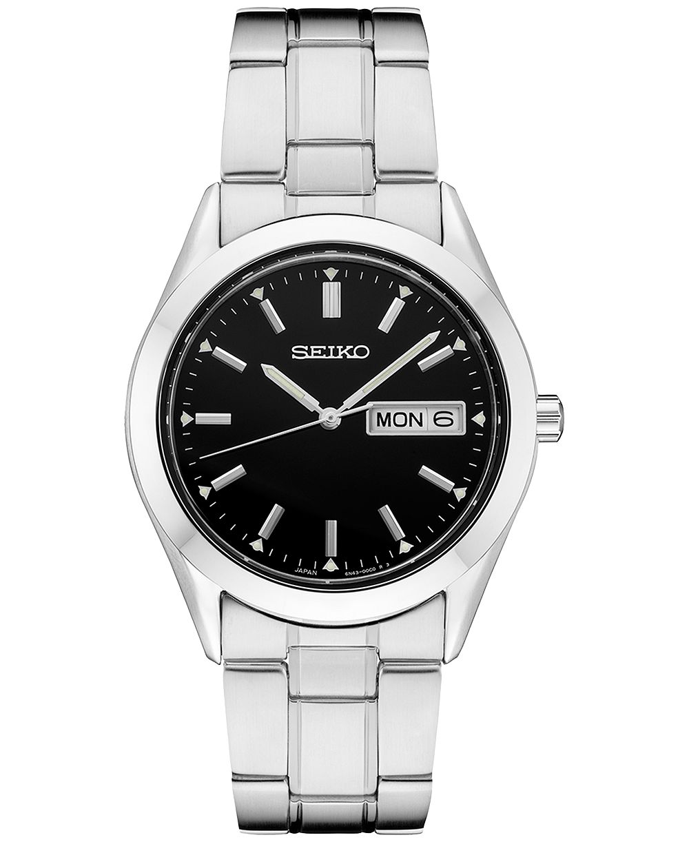Мужские часы Seiko Essentials Stainless Steel Bracelet 38mm