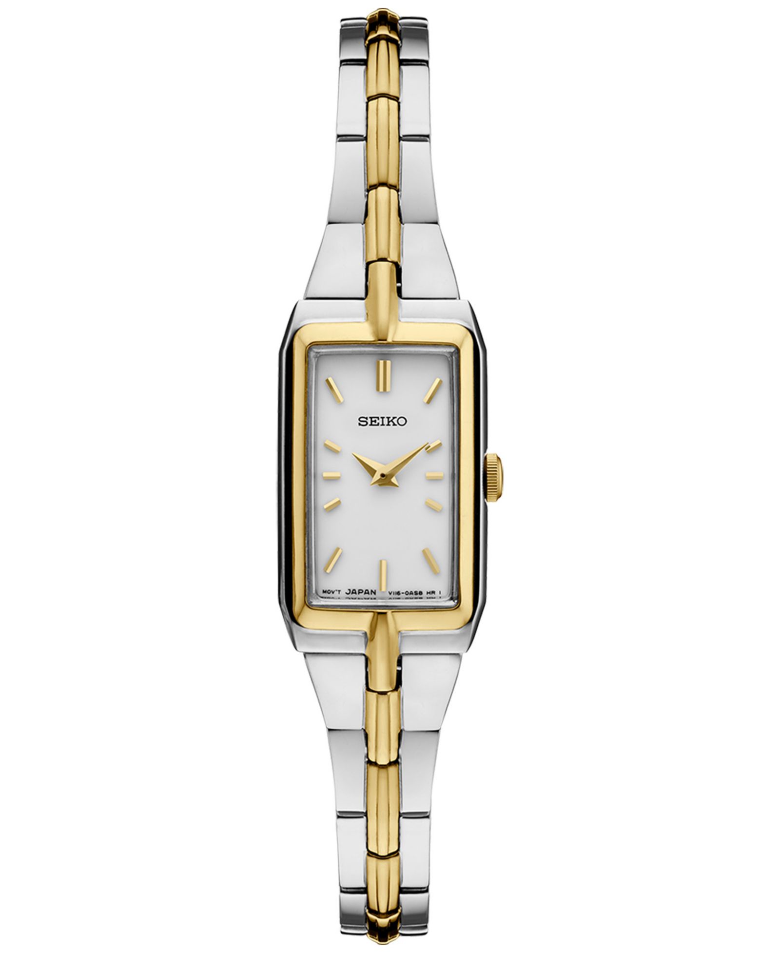 Женские часы Seiko Essentials Two Tone Stainless Steel Bracelet Watch 15mm