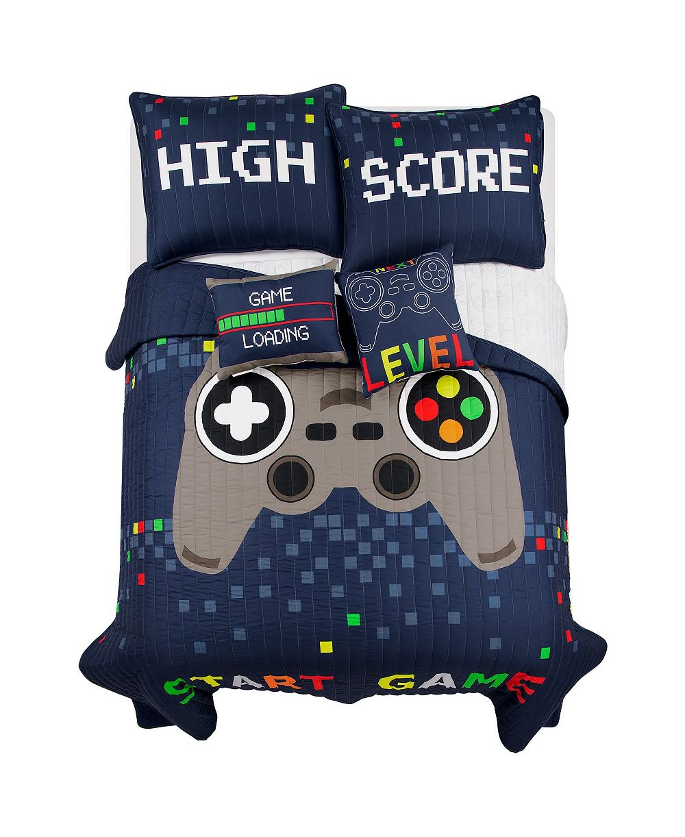 Lush Décor Kids Video Games 5-Pc. Quilt Set, Full/Queen