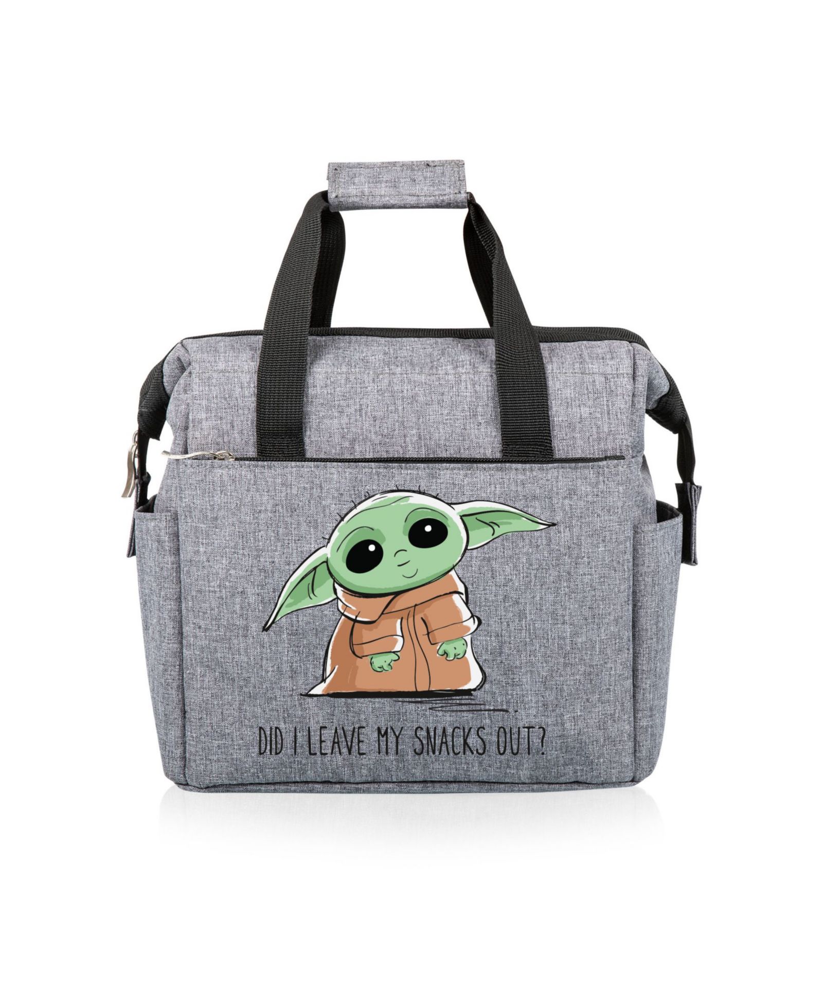 Disney Mandalorian the Child серая сумка-холодильник для перекуса