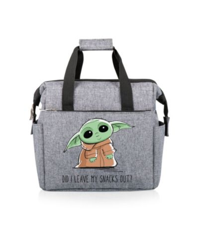 Disney Mandalorian the Child серая сумка-холодильник для перекуса