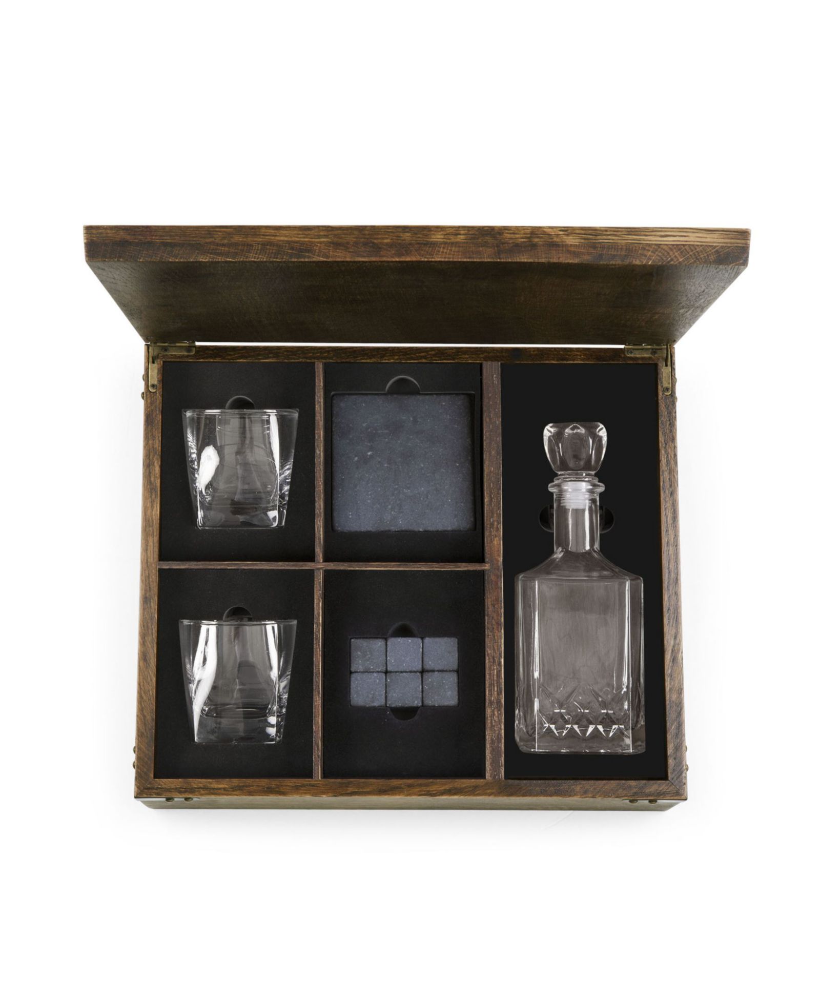 Подарочный набор Legacy Whiskey Box с декантером, 12 предметов