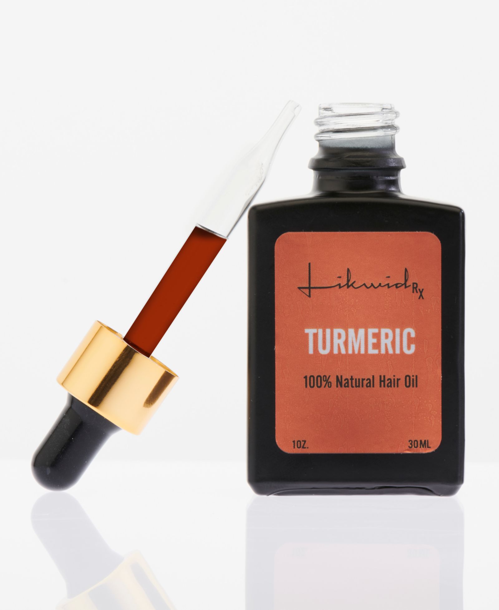 Натуральное масло для волос Likwid Rx Turmeric 100% Natural, 1 oz