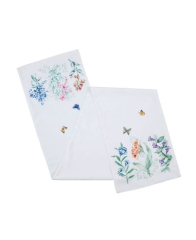 Lenox Butterfly Meadow Garden Runner, 14" x 72"