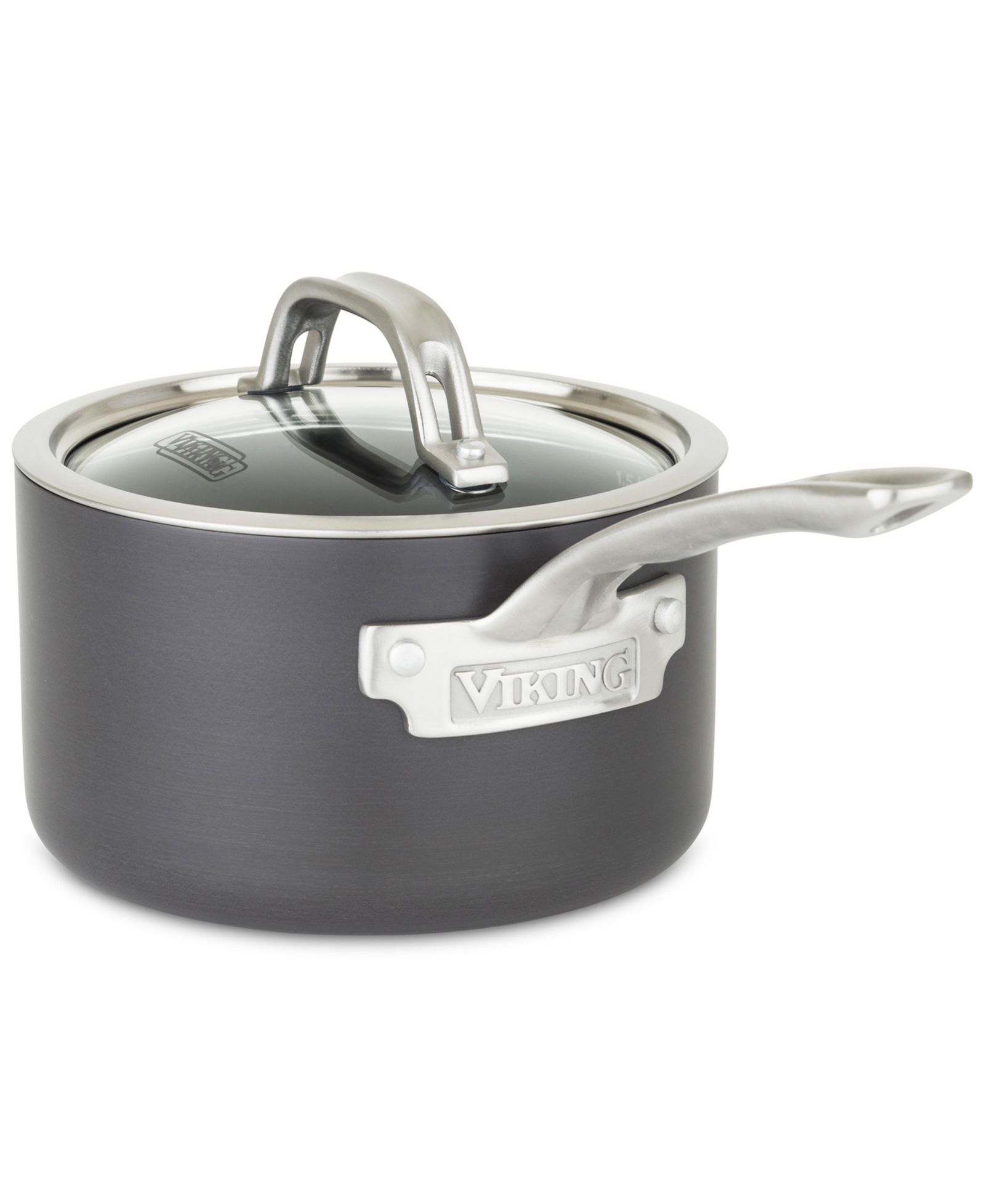Сотейник Viking 2-Qt. с антипригарным покрытием Hard Anodized