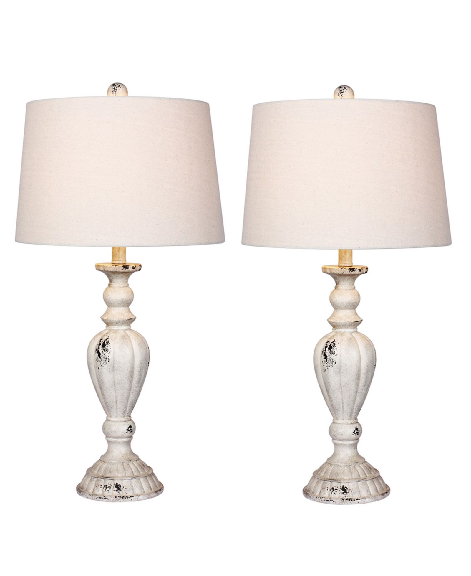 FANGIO LIGHTING Resin Table Lamps, Set of 2