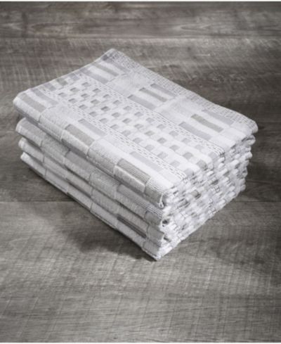 Delilah Home Kitchen Towels, Pack of 4