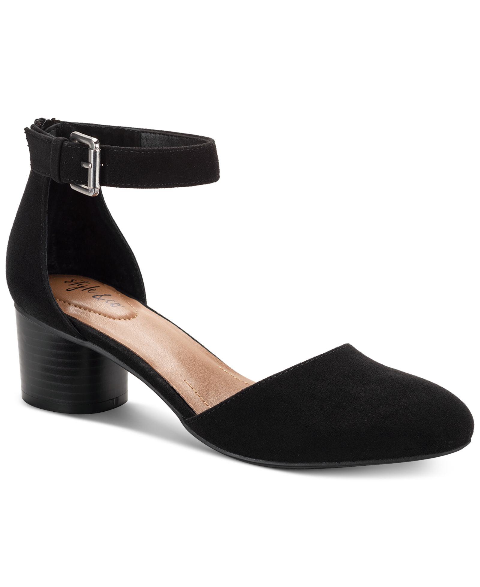 Женские туфли-лодочки Style & Co Alinaa Two-Piece Block Heel
