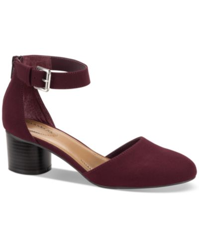 Женские туфли-лодочки Style & Co Alinaa Two-Piece Block Heel