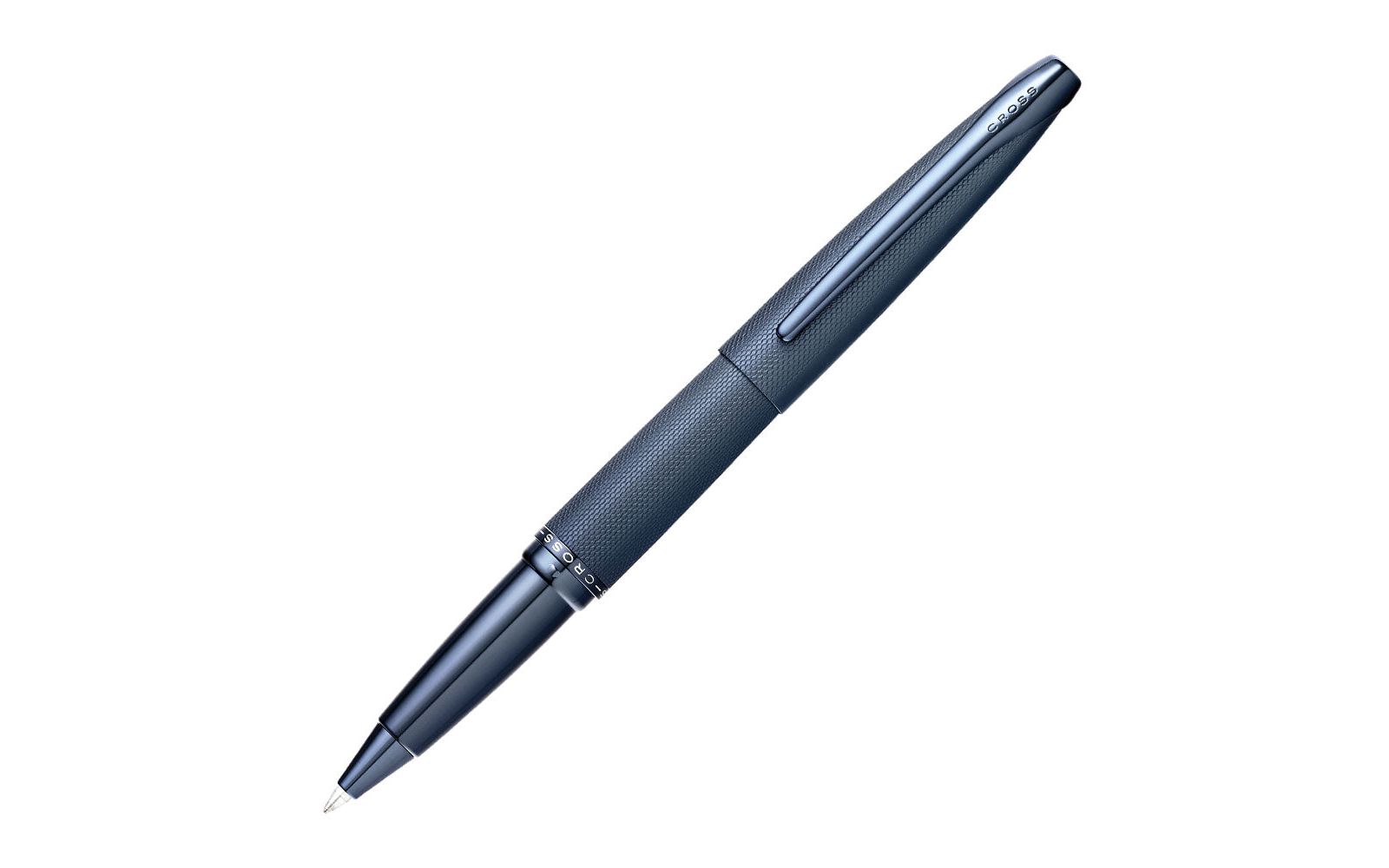 A.T. Cross Dark Blue Etched Selectip Rollerball Pen