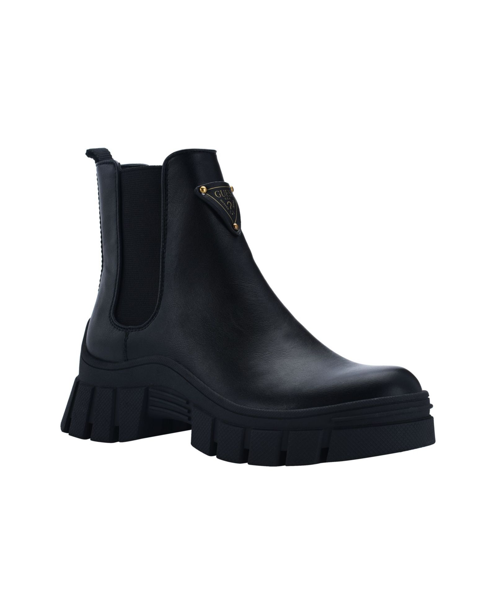 GUESS Women's Hestia Lug Sole Chelsea Booties