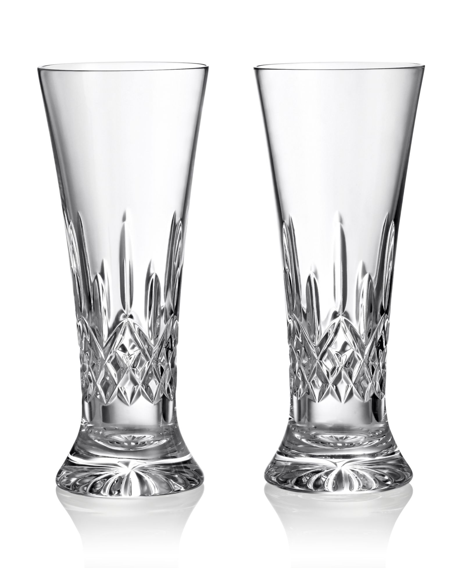 Lismore Pilsner Glasses 14 Oz, Set of 2